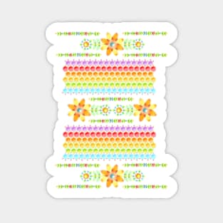 Rainbow Folkloric Sticker